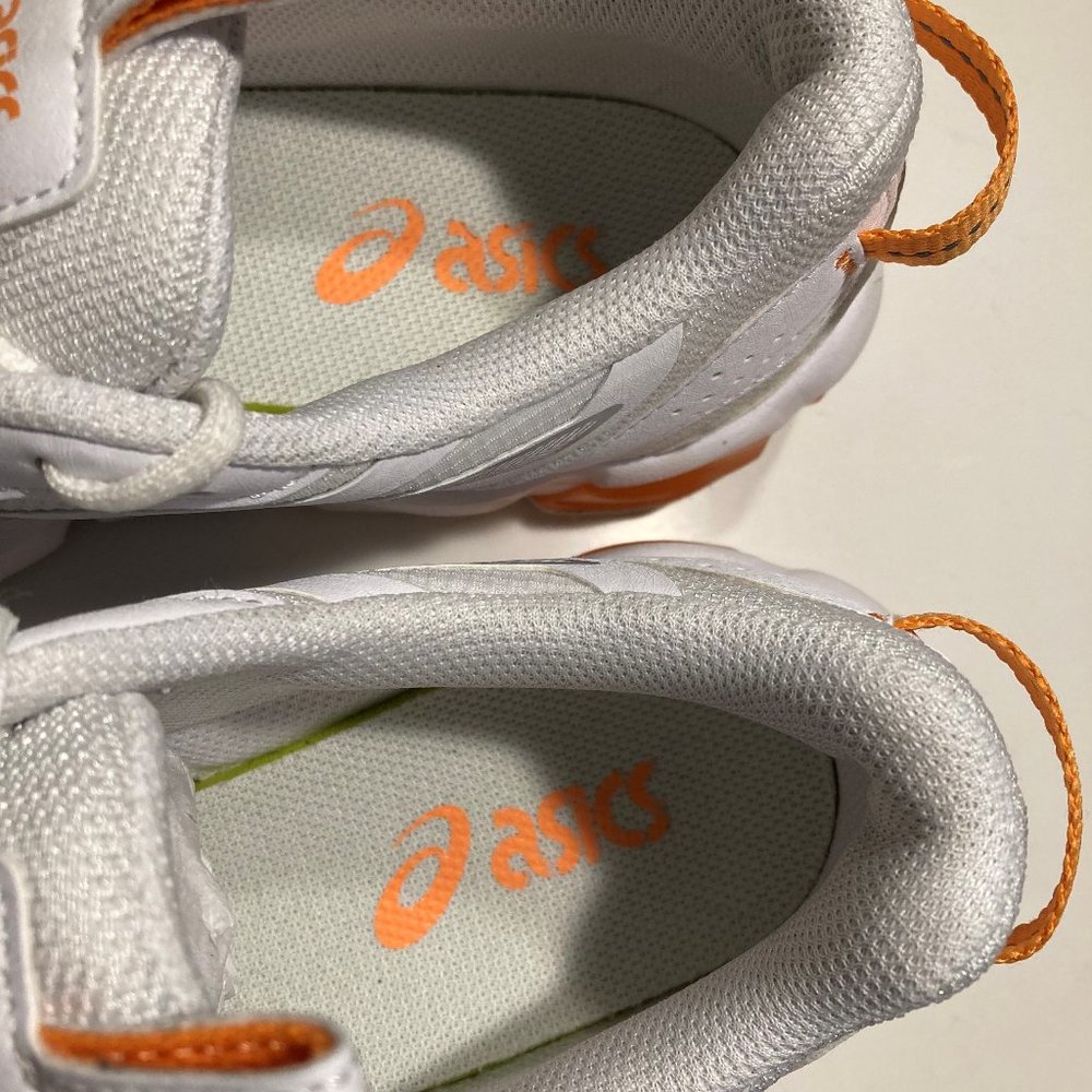 Asics GEL-QUANTUM 90 White/Sun Peach Running Sneakers - Picture 5 of 12